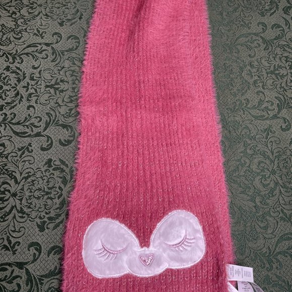 NWT Fox deer owl scarf hat beanie 8 up winter cat